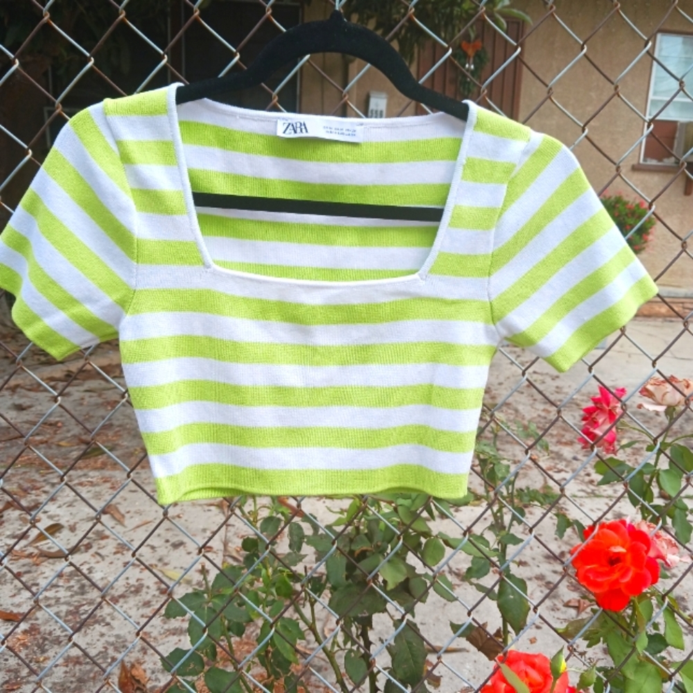 Zara crop top women size Medium